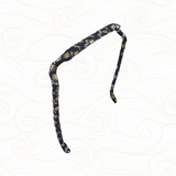 Zazzy Bandz | Hand Wrapped - Gold & White Pineapples