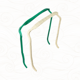 Zazzy Bandz | Green + Cream Two-Pack