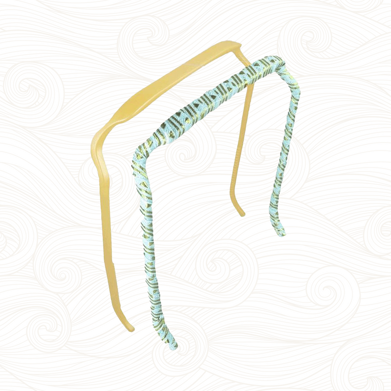 Zazzy Bandz | Honey + Mint Gold Aztec Two-Pack