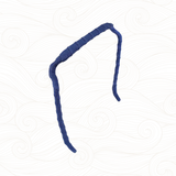 Zazzy Bandz | Hand Wrapped - Navy Blue