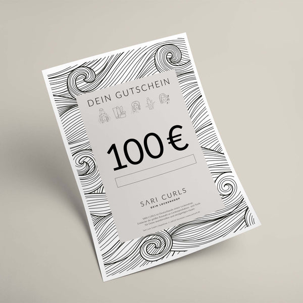 Voucher via e-mail | 100 Euro