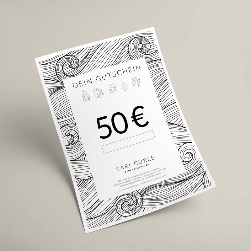 Gutschein per E-Mail | 50 Euro