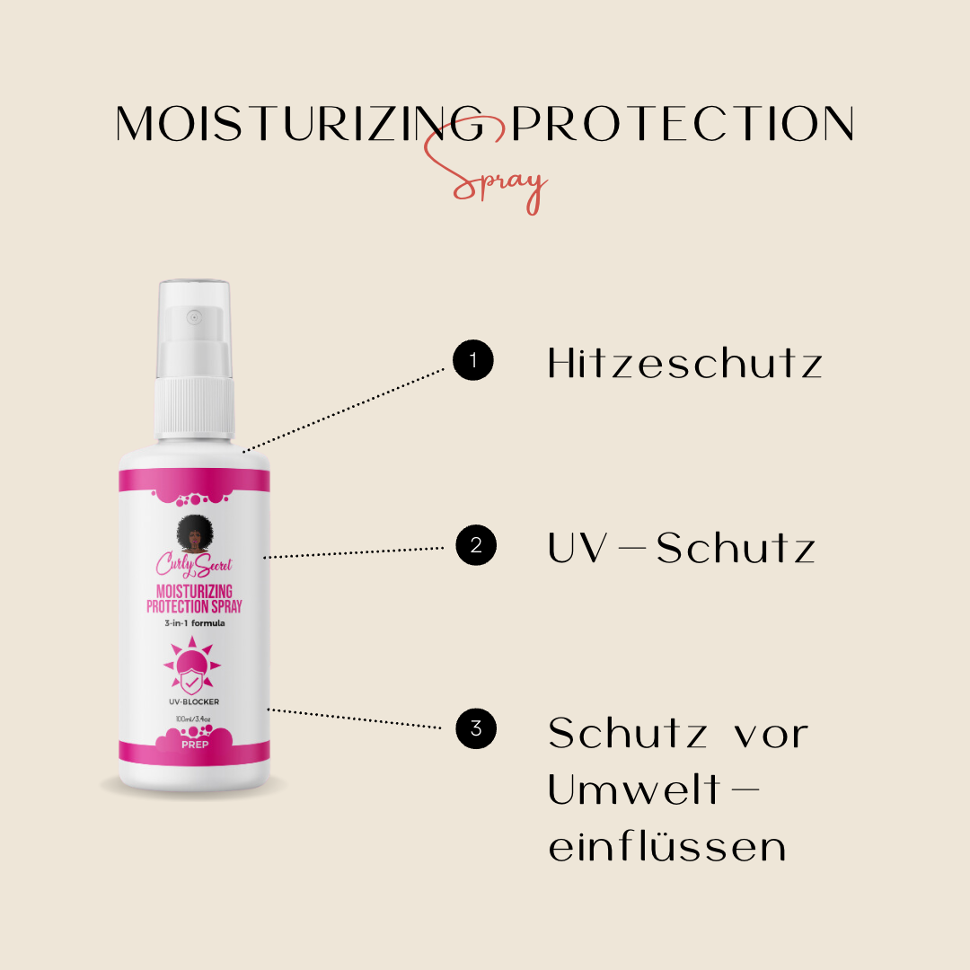 Curly Secret | Moisturizing Protection Spray /100ml UV SCHUTZ LOcken Lockenshop SariCurls