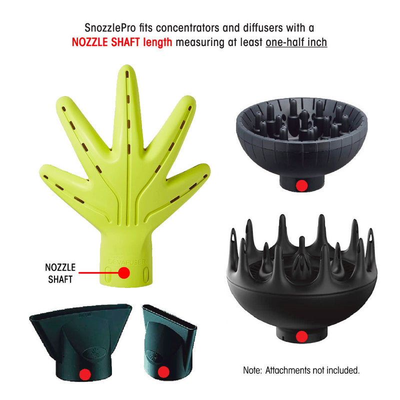 SnozzlePro | Universal Hair Dryer Nozzle Adapter
